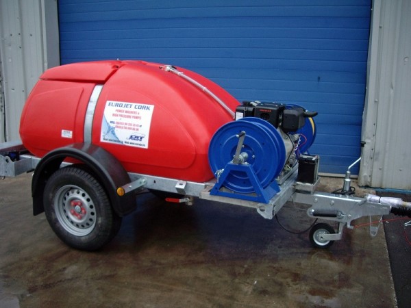 Cold water Yanmar Bowser with Cat Pump from Eurojet - Pressure washers, Cat pumps and spares, Ireland