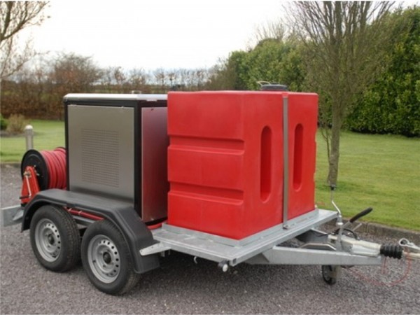 Diesel Engine Hot/Cold Trailer Washer from Eurojet - Pressure washers, Cat pumps and spares, Ireland